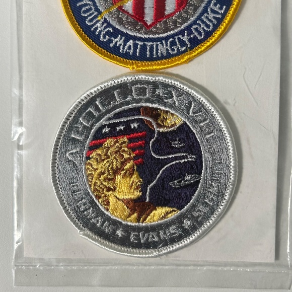 Kennedy Space Center Spaceport USA Apollo Emblems Set of 12 Made In USA (18B) - Picture 10 of 10